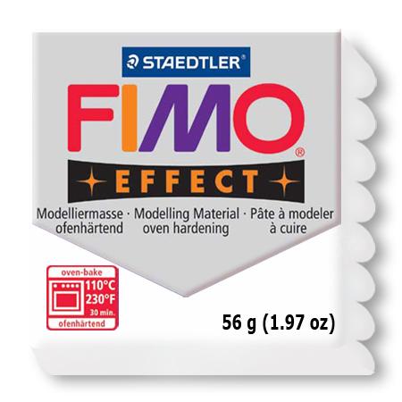 Fimo effect - Blanc pailleté (052)