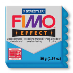 Fimo effect - Bleu translucide (374)