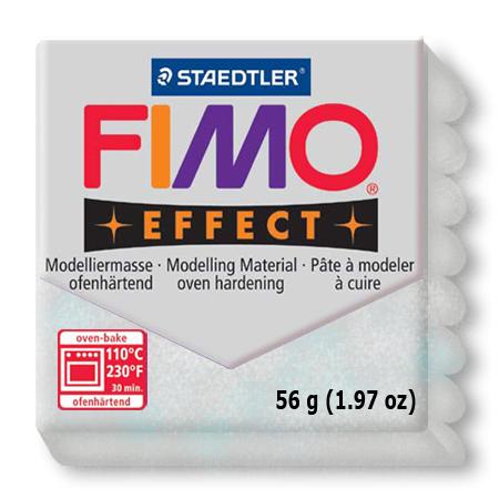 Fimo effect - Argent pailleté (812)