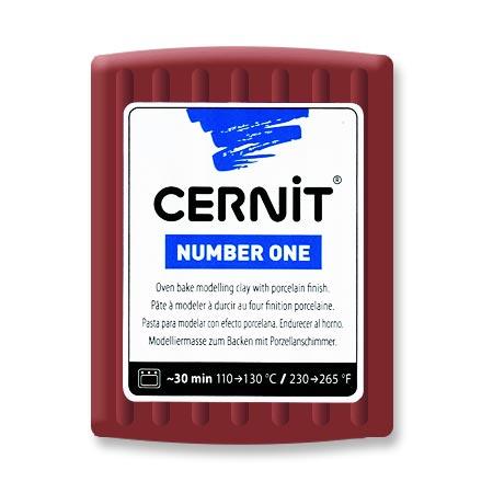 Cernit Number One - Rouge carmin 56g