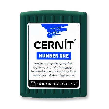 Cernit Number One - Vert pin 56g
