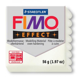 Fimo effect - Blanc métallique (08)