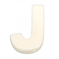 Savon - Lettre J - h. 4,5 cm