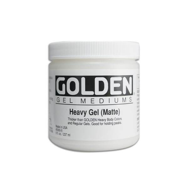 Gel medium épais mat Golden - 237 ml