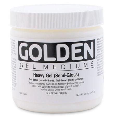 Golden 237 ml - Gel medium épais satiné