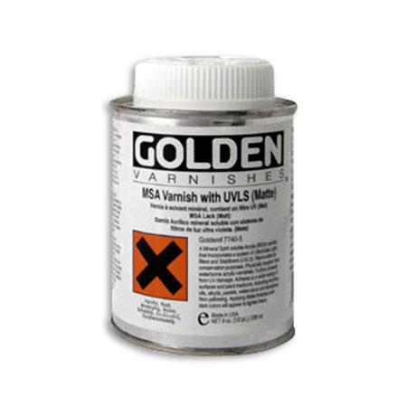 Golden 119 ml - Vernis à solvant minéral avec filtre UV - Mat