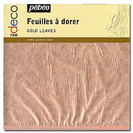 Feuilles à dorer - Cuivre