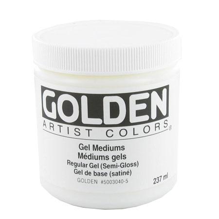 Golden 236 ml - Gel medium regular semi gloss