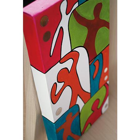 Studio acrylics HV - couleur 63 : terre rouge - 100 ml