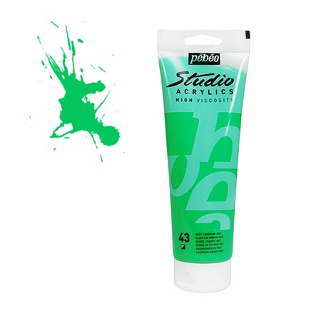 Studio Acrylics - vert cadmium imit. - couleur 43 - 250 ml