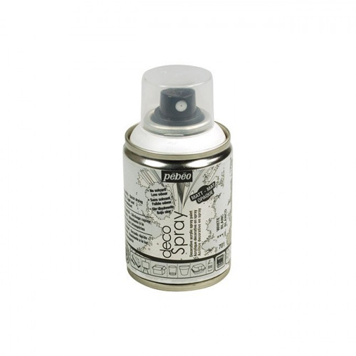 DecoSpray - Peinture en bombe - 100 ml - Blanc