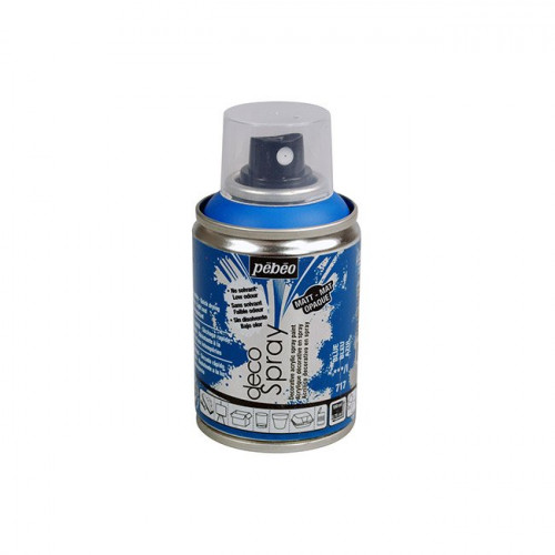 DecoSpray - Peinture en bombe - 100 ml - Bleu