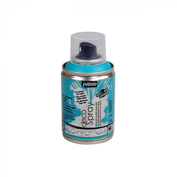 DecoSpray - Peinture en bombe - 100 ml - Turquoise