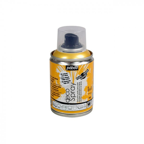 DecoSpray - Peinture en bombe - 100 ml - Or