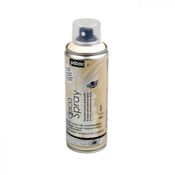 DecoSpray - Peinture en bombe - 200 ml - Beige