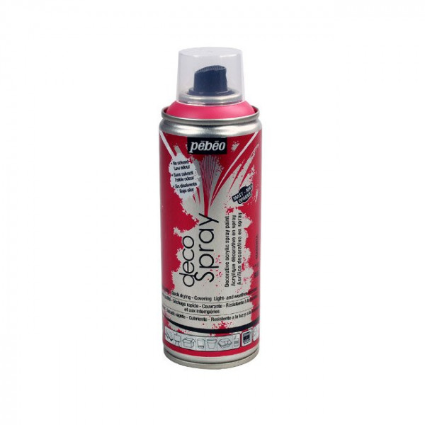 DecoSpray - Peinture en bombe - 200 ml - Magenta