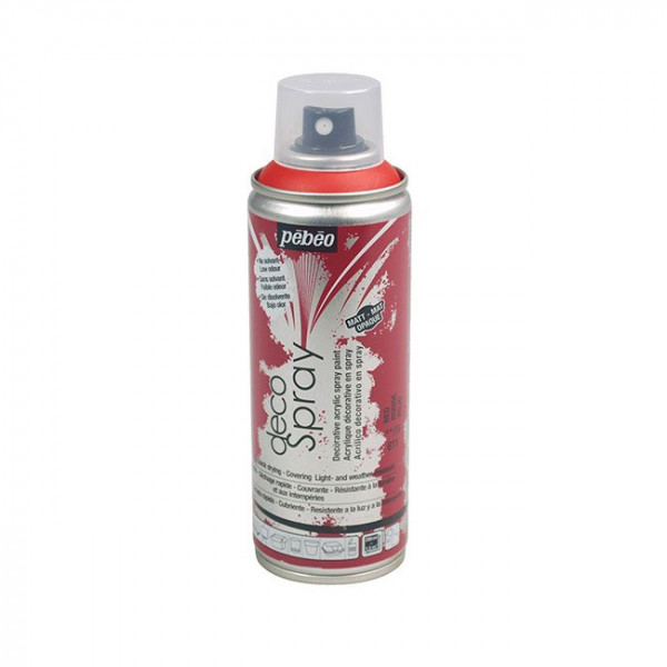 DecoSpray - Peinture en bombe - 200 ml - Rouge