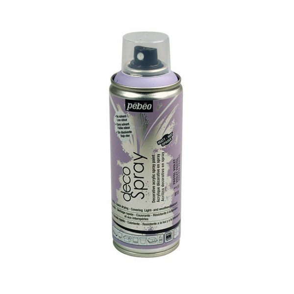 DecoSpray - Peinture en bombe - 200 ml - Violet Pastel