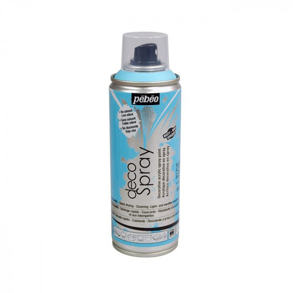 DecoSpray - Peinture en bombe - 200 ml - Bleu ciel