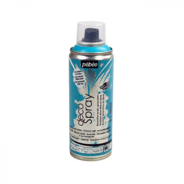 DecoSpray - Peinture en bombe - 200 ml - Turquoise