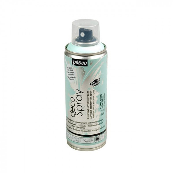 DecoSpray - Peinture en bombe - 200 ml - Vert Pastel