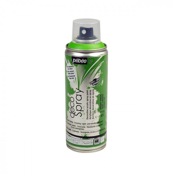 DecoSpray - Peinture en bombe - 200 ml - Vert Lumière