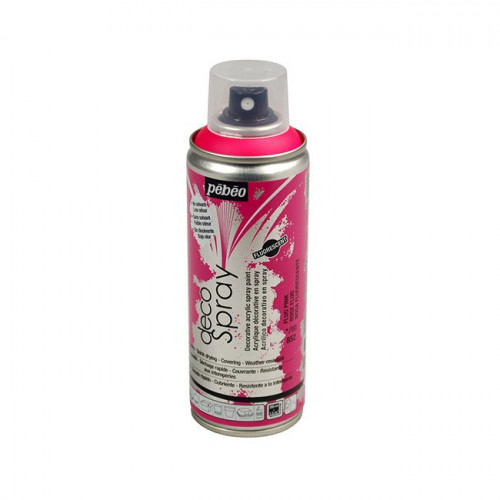 DecoSpray - Peinture en bombe - 200 ml - Rose Fluo