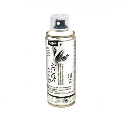 DecoSpray - Peinture en bombe - 200 ml - Perle