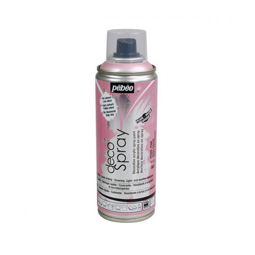 DecoSpray - Peinture en bombe - 200 ml - Rose Nacré