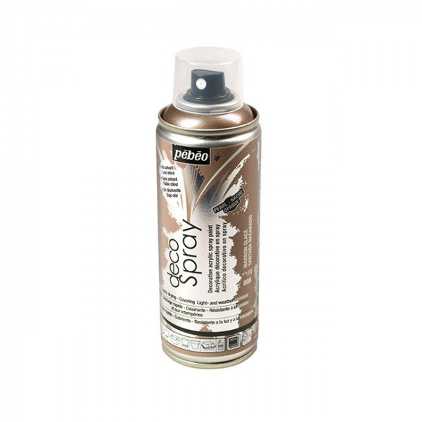 DecoSpray - Peinture en bombe - 200 ml - Marron Glacé