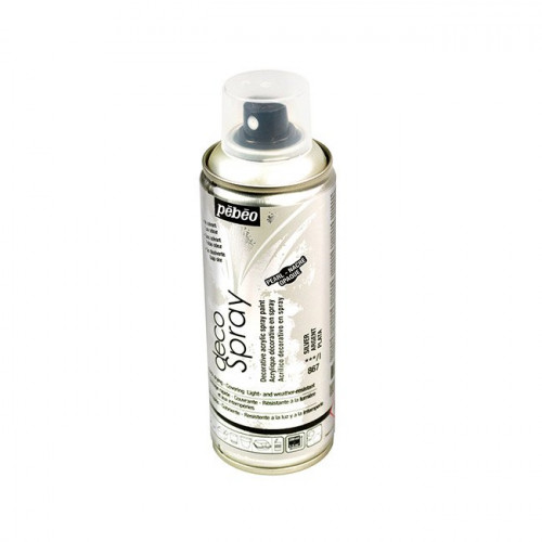 DecoSpray - Peinture en bombe - 200 ml - Argent