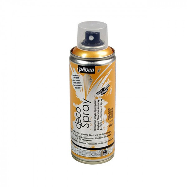 DecoSpray - Peinture en bombe - 200 ml - Or Riche