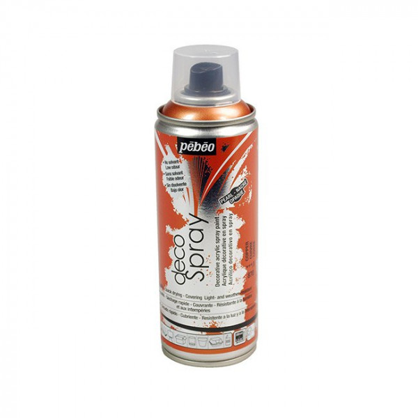 DecoSpray - Peinture en bombe - 200 ml - Cuivre