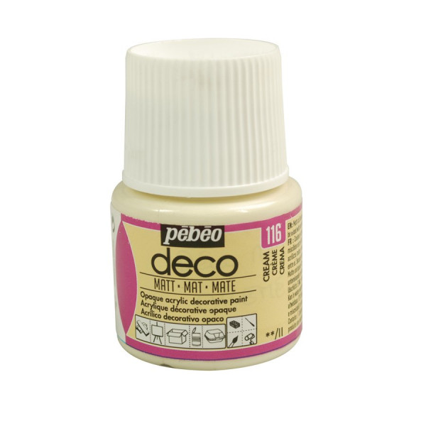 PBO déco mat - Crème 45 ml - couleur 116
