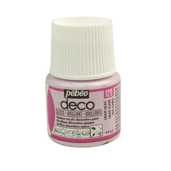 PBO déco brillant - Lilas Clair 45 ml - couleur 129