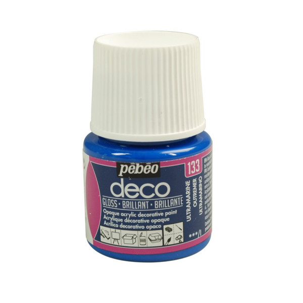 PBO déco brillant - Outremer 45 ml - couleur 133