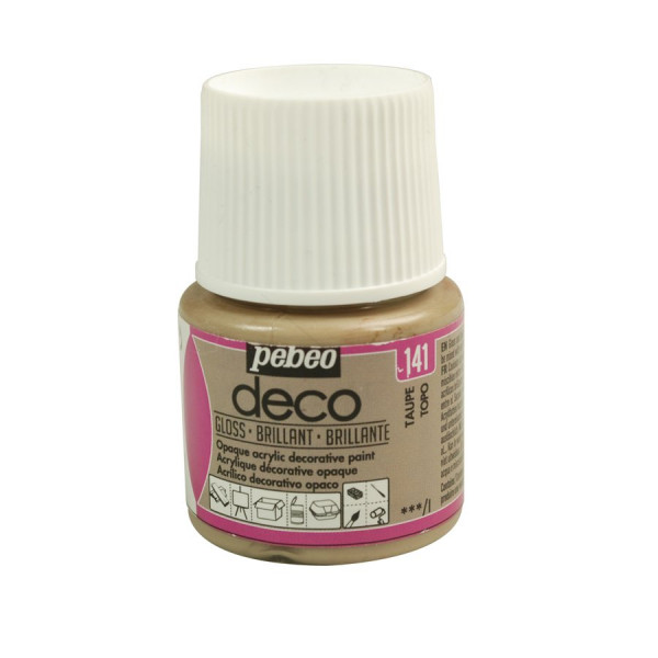 PBO déco brillant - Taupe 45 ml - couleur 141