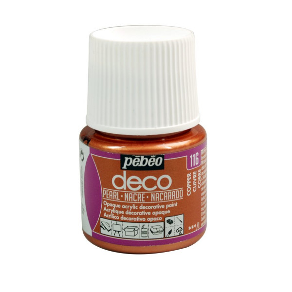 PBO déco nacré - Cuivre 45 ml - couleur 116