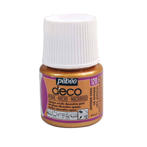 PBO déco nacré - Or Antique 45 ml - couleur 120