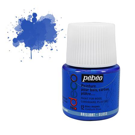 PBO déco brillant - Bleu moyen 45 ml - couleur 12