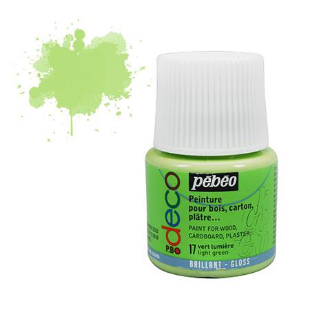 PBO déco brillant - Vert lumière 45 ml - couleur 17