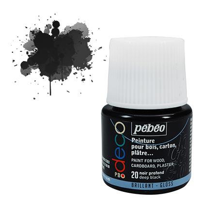 PBO déco brillant - Noir profond 45 ml - couleur 20