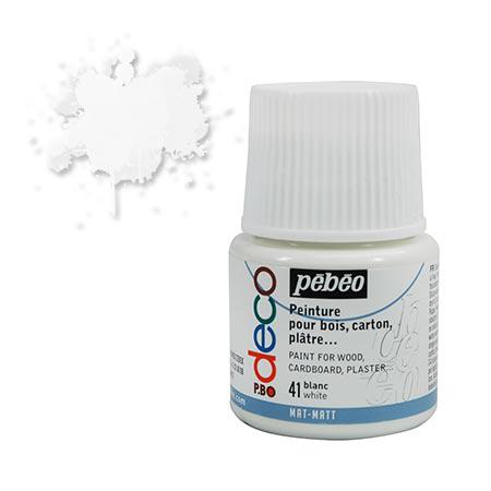 PBO déco mat - Blanc 45 ml - couleur 41