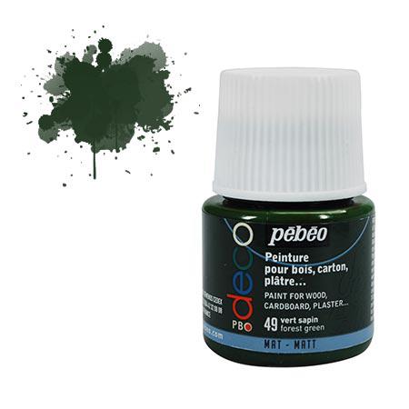 PBO déco mat - Vert sapin 45 ml - couleur 49