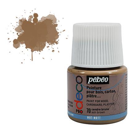 PBO déco mat - Cendre brune 45 ml - couleur 70