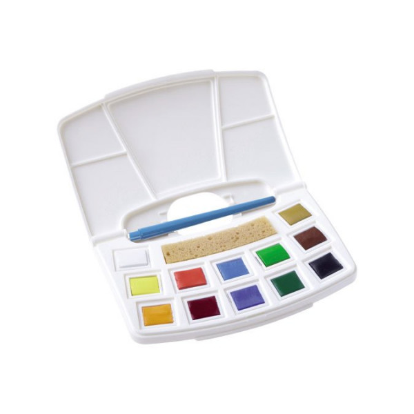 PocketBox 12 godets d'aquarelle