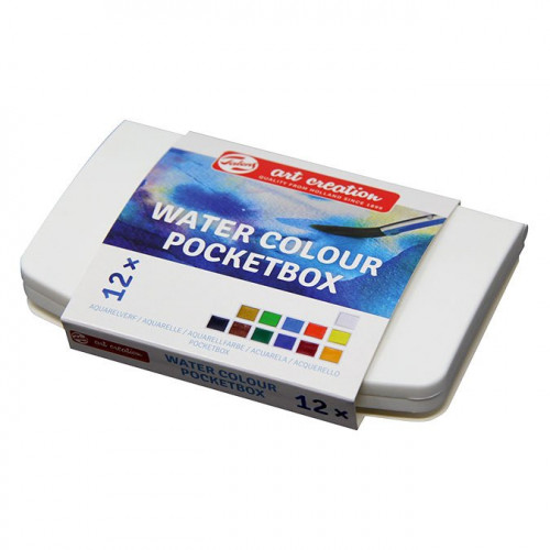 PocketBox 12 godets d'aquarelle