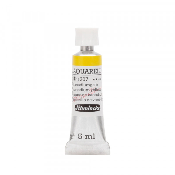 Peinture aquarelle Horadam 5 ml extra-fine 207 - Jaune de vanadium