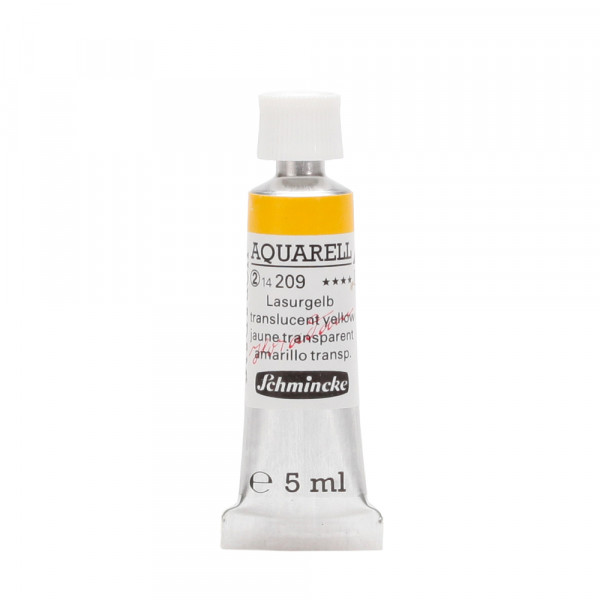 Peinture aquarelle Horadam 5 ml extra-fine 209 - Jaune transparent