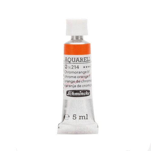 Peinture aquarelle Horadam 5 ml extra-fine 214 - Orange de chrome